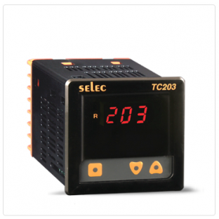 Single Display, Single Set Point Temperature Controller, Size : 72 x 72mm [TC203AX]